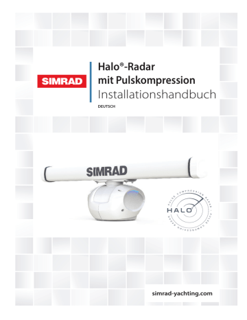 Simrad  Pulse Compression Radar Installationsanleitung | Manualzz