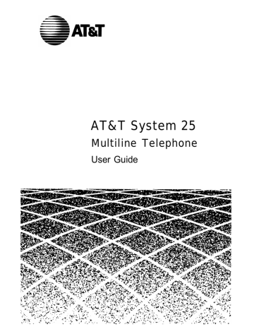 AT&T Merlin BIS 5 User manual | Manualzz