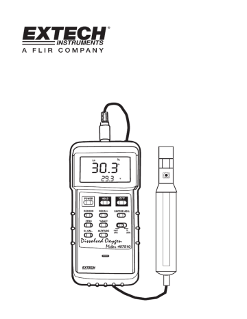 Extech Instruments 407510 User manual | Manualzz