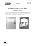 Foxboro 43AP Style B Pneumatic Controller Instruction