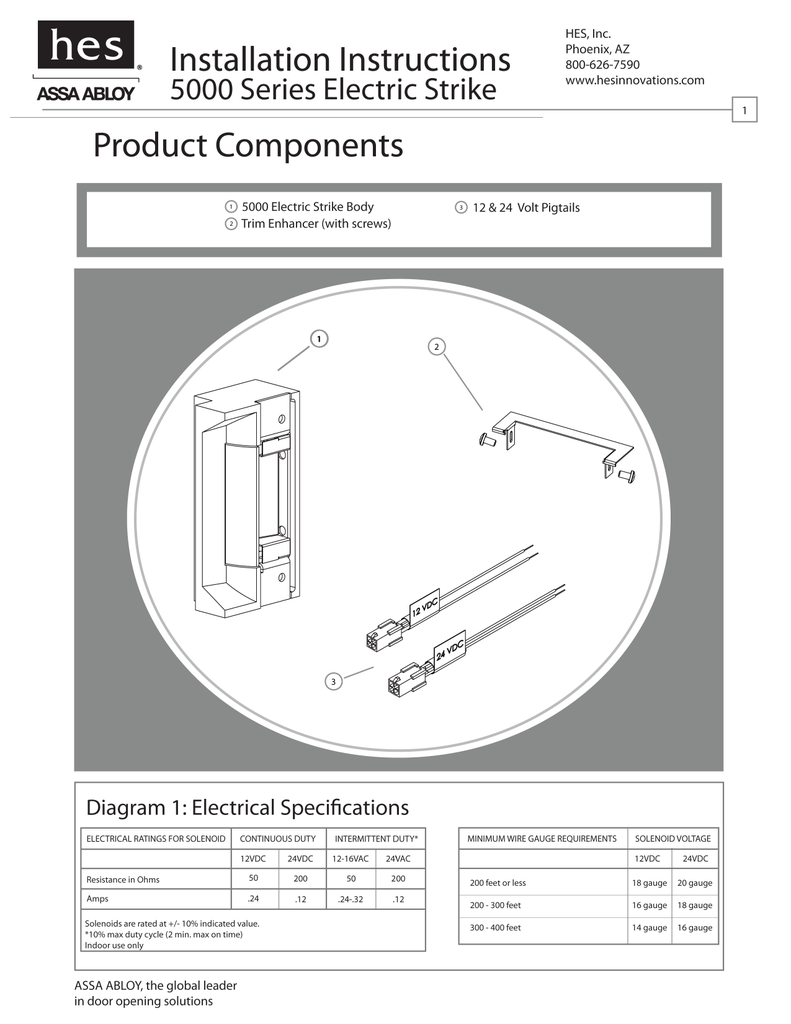 Installation instructions