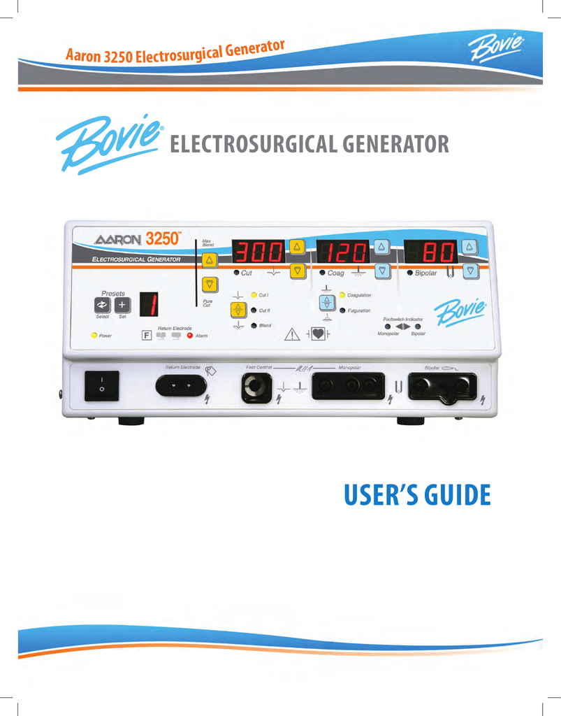 Aaron Bovie 3250 Desiccator User Guide Manualzz