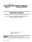 DeVilbiss D22322 Operator's Manual