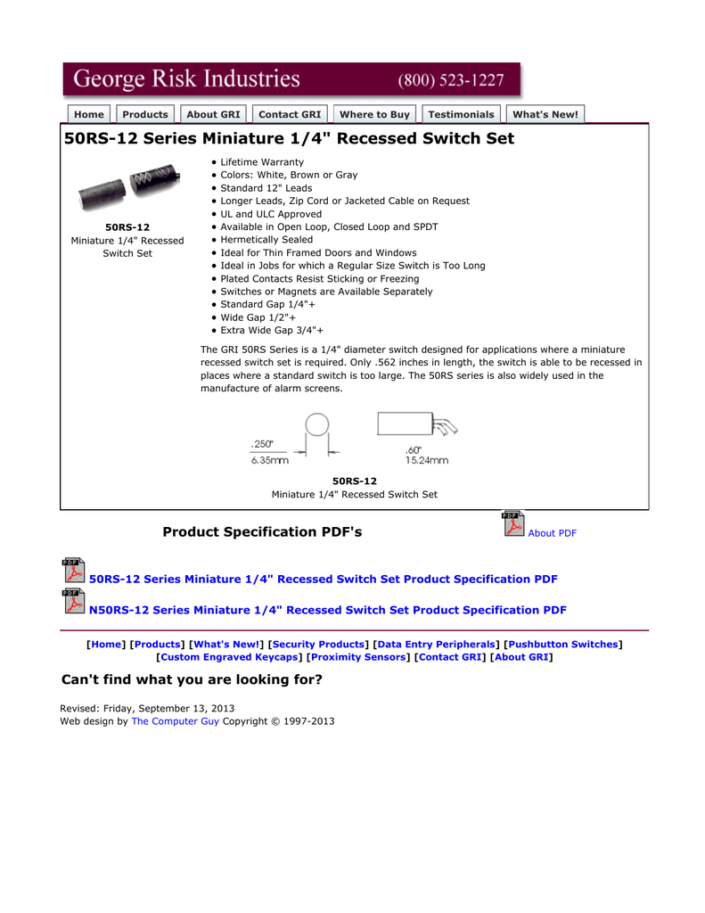 GRI N20RS-12-W