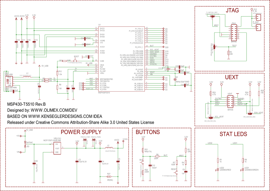 MSP430-T5510 Schematic | Manualzz