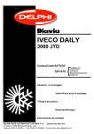 Compressor Fitting Instructions for IVECO DAILY 3000 JTD