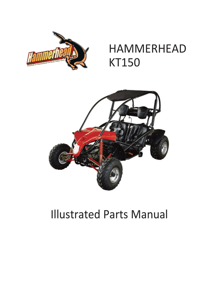 HAMMERHEAD KT150 Illustrated Parts Manual Manualzz
