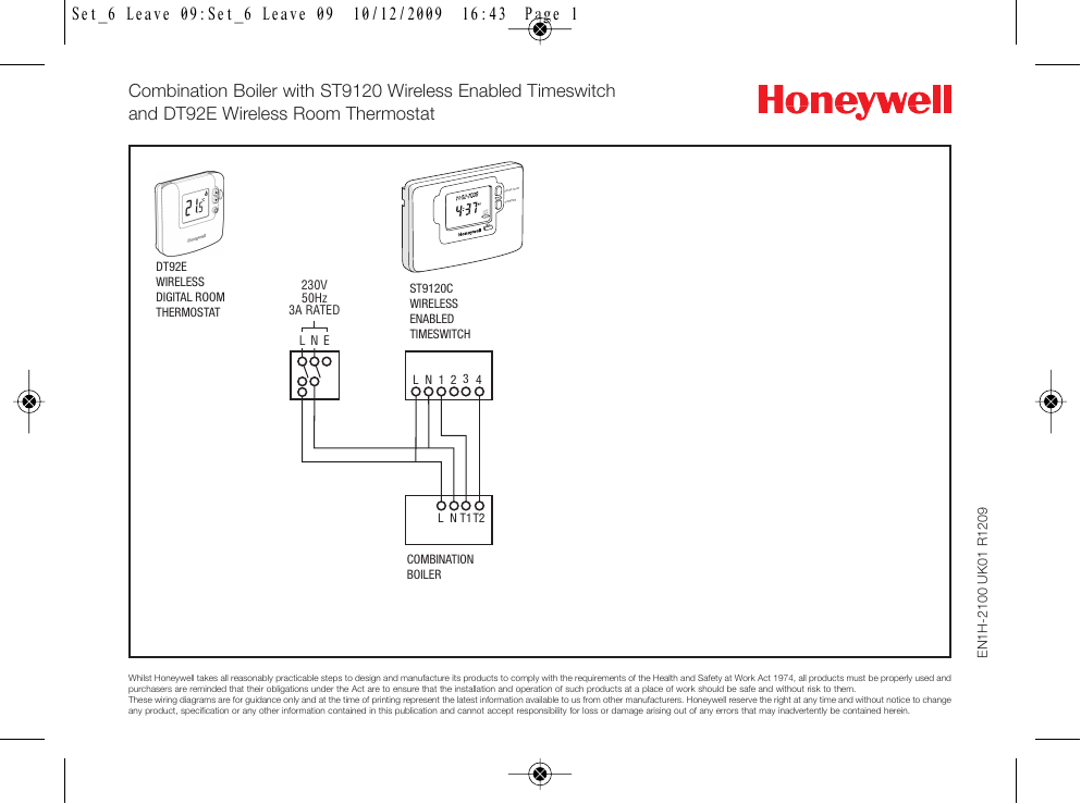 Faq Wiring Diagram Combination Boiler, Honeywell Digital Thermostat Wiring Diagram