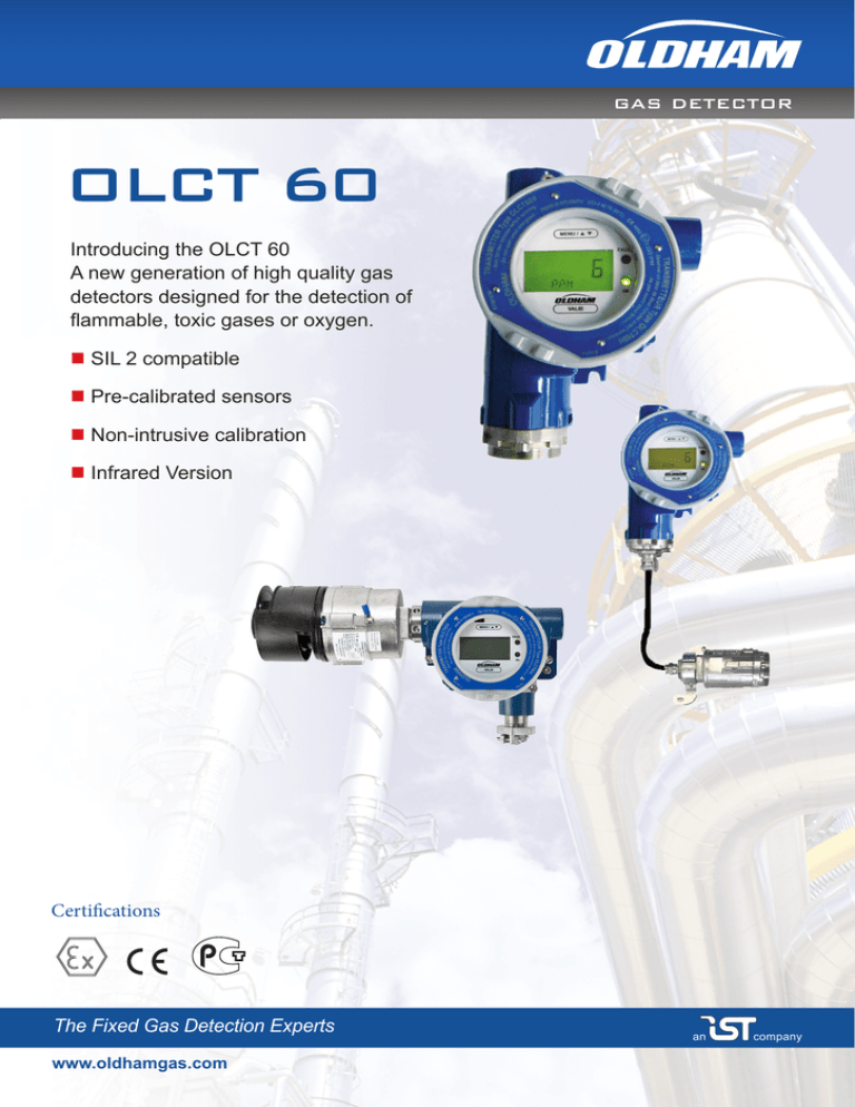 Gas Detector Introducing The Olct 60 Detectors Designed For The Detection Of Manualzz