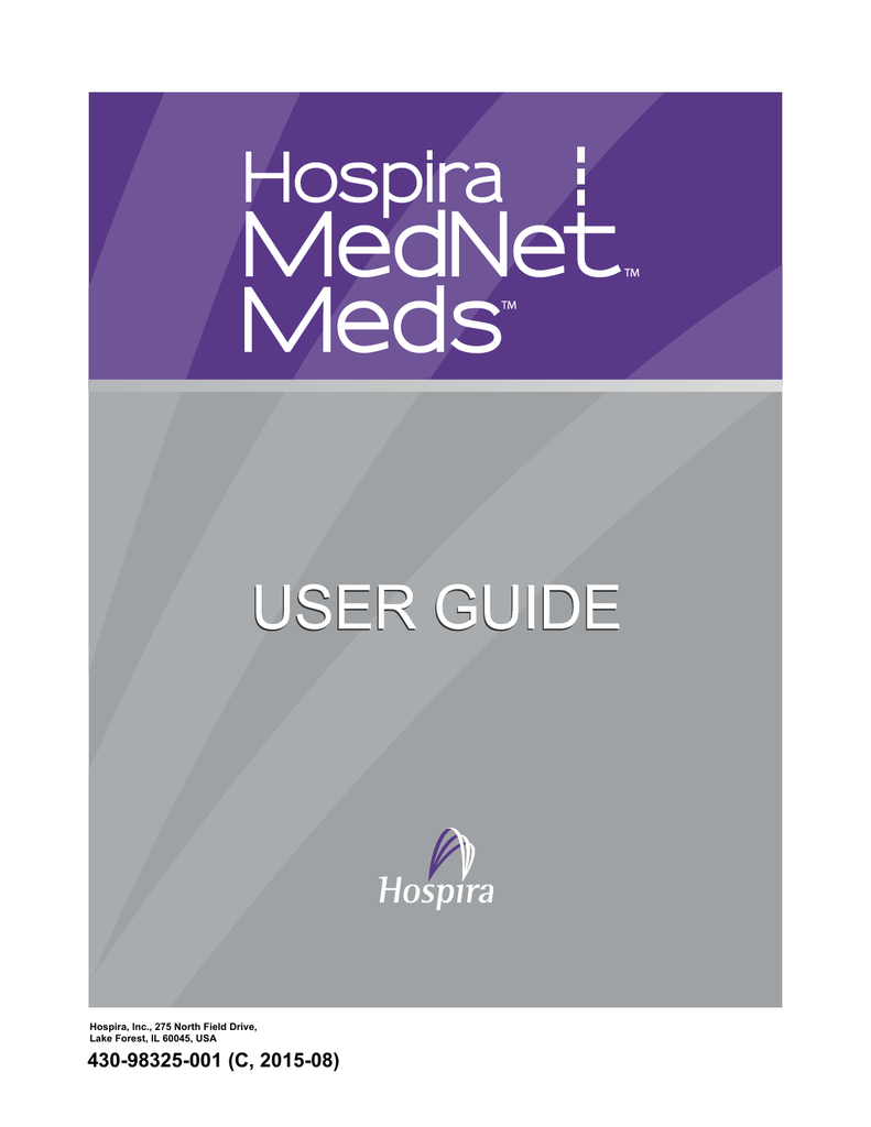 Hospira Iv Bag Overfill Chart