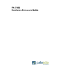 Palo Alto Networks PA-7050 Hardware Reference Guide