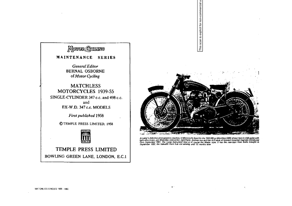 ajs matchless parts