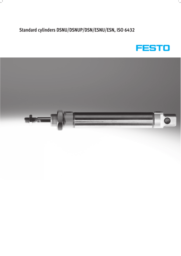 SUPPLIED IN PACK OF 1 FESTO 19209 DSNU-20-40-P-A STANDARD CYLINDER 