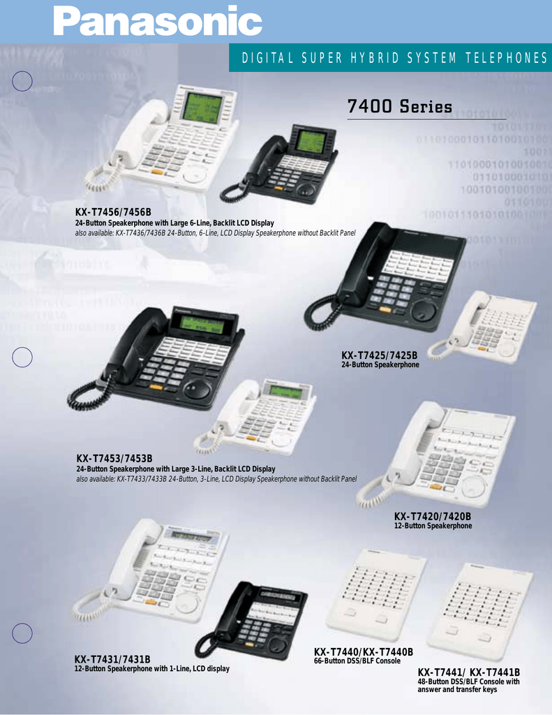 Panasonic KX-T7420 Phone office phone system Business Phone Sets & Handsets