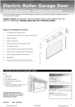 SWS SeceuroGlide Manual Installation Instructions Manual