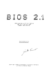 BIOS 2.1 Handbuch - Schmidtke