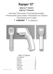 Raytek Stproplus Raytek Raynger ST ST2, ST3, ST6, ST8 Manual | Manualzz