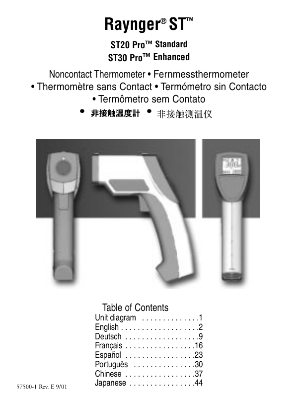 Raytek Raynger St20 Manual Manualzz