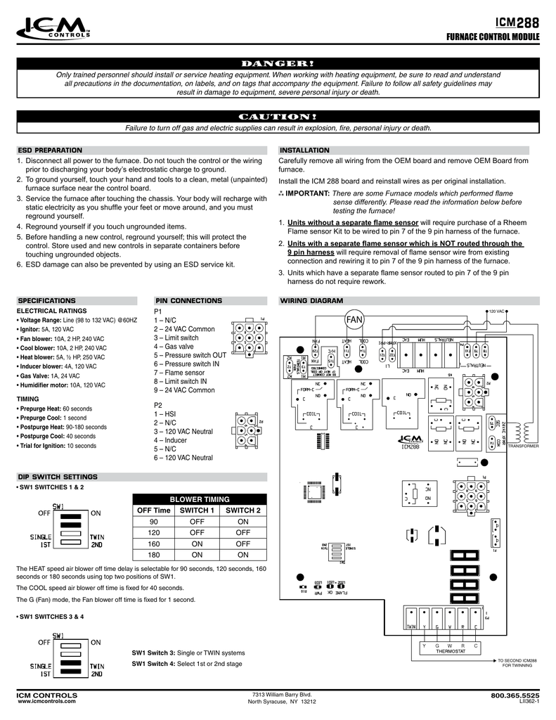 Integrated Furnace The S9200u1000 Universal Integrated Furnace Control