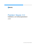 PlateSpin Migrate 12.0 Installations- und Aufr&uuml;stungshandbuch