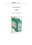 W.E.ST. Speed control unit SCU-129 A, SCU-129 I Technical Documentation