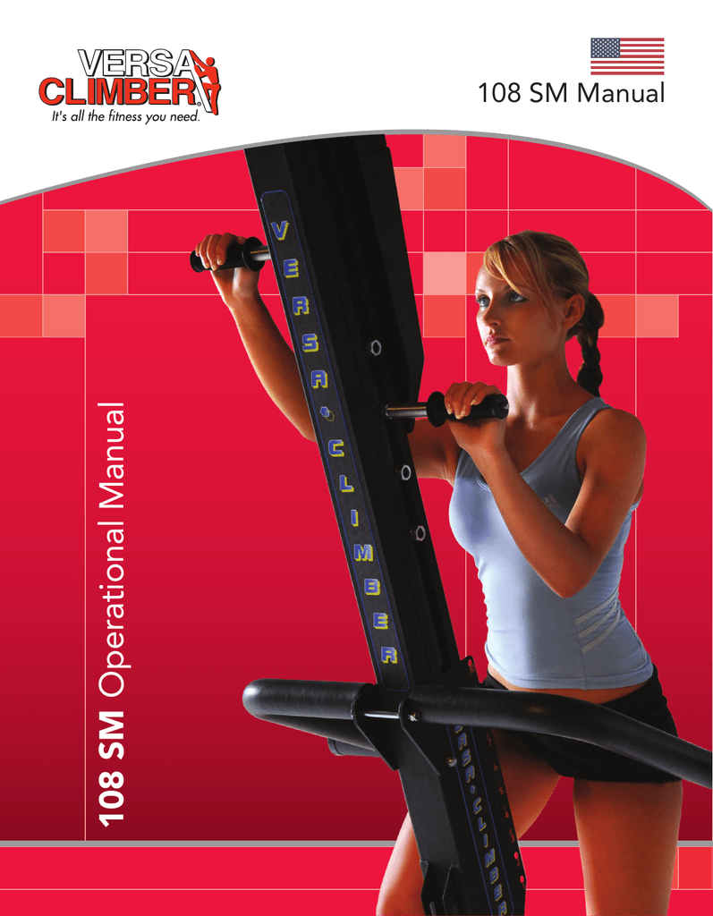 versa climber 108 SM Operational Manual Manualzz