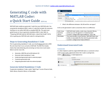 supported c compilers matlab r2013a