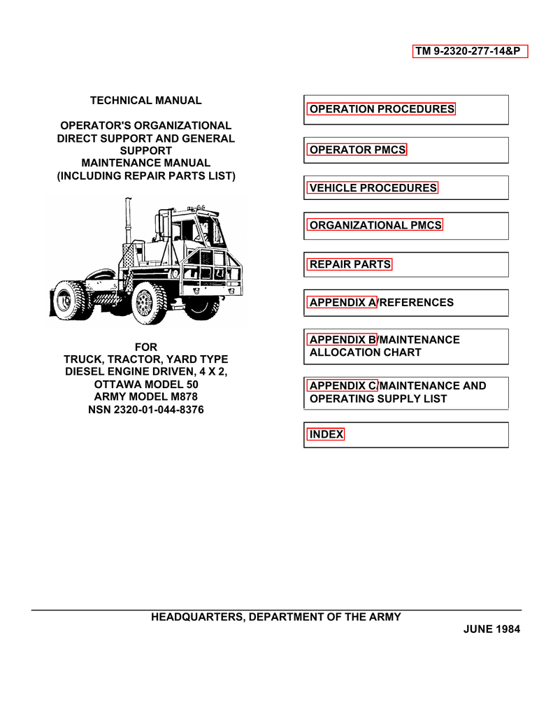 Tm 9 2320 277 14 And P Manualzz