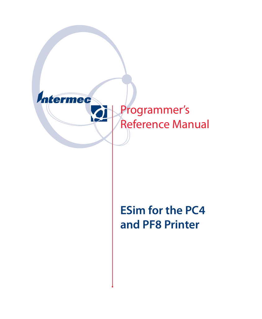 Intermc Pc4 Esim Programmers Manual Manualzz