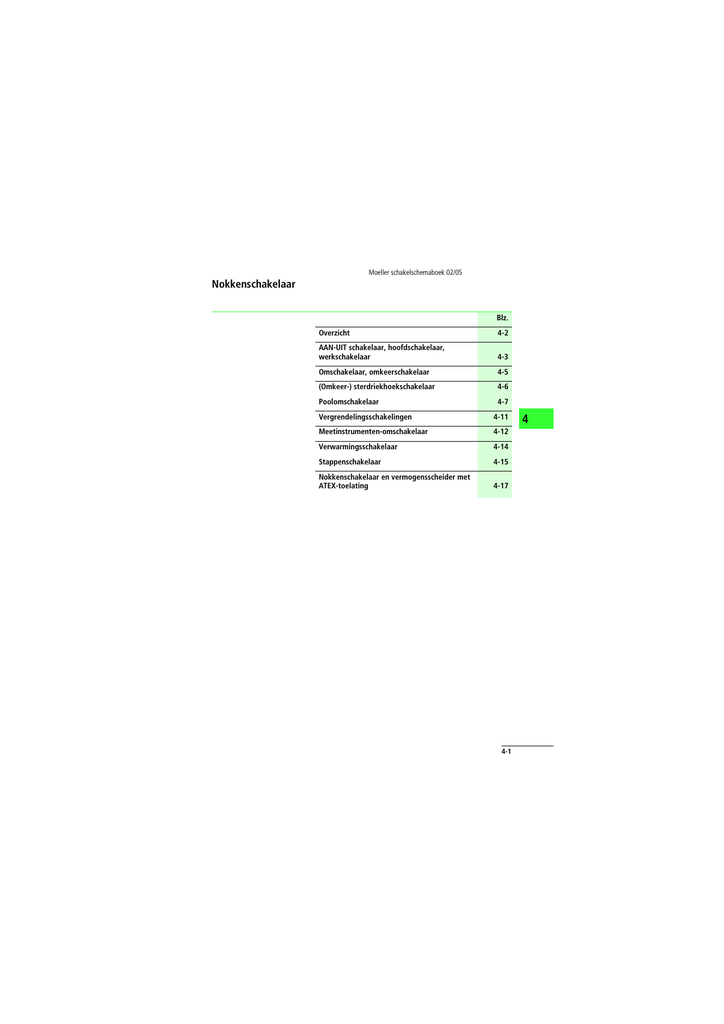 schakelschemaboekje