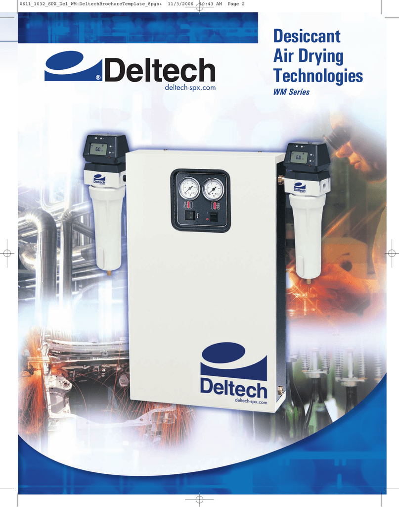 Desiccant Air Drying Technologies WM Series Manualzz