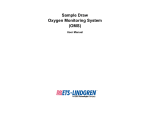 Oxygen Monitoring System OMS User Manual