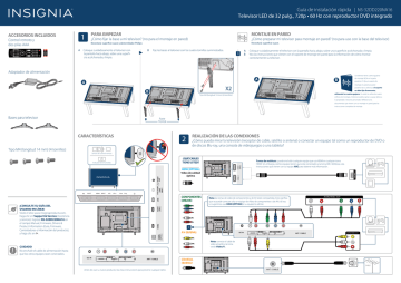 Insignia NS-32DD220NA16 Quick Setup guide | Manualzz