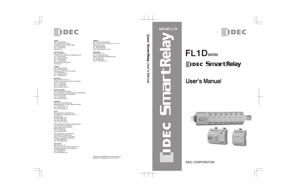 Idec Smart Relay Fl1eh12rcc Manual informacionpublica.svet.gob.gt