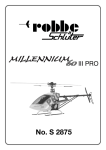 Robble Schluter Millennium 60 III PRO S 2875 manual