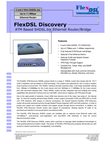 Модем FlexDSL Orion FG-PAM-MRL-E1B V1