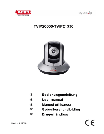 TVIP20000-TVIP21550  User manual Manuel utilisateur | Manualzz