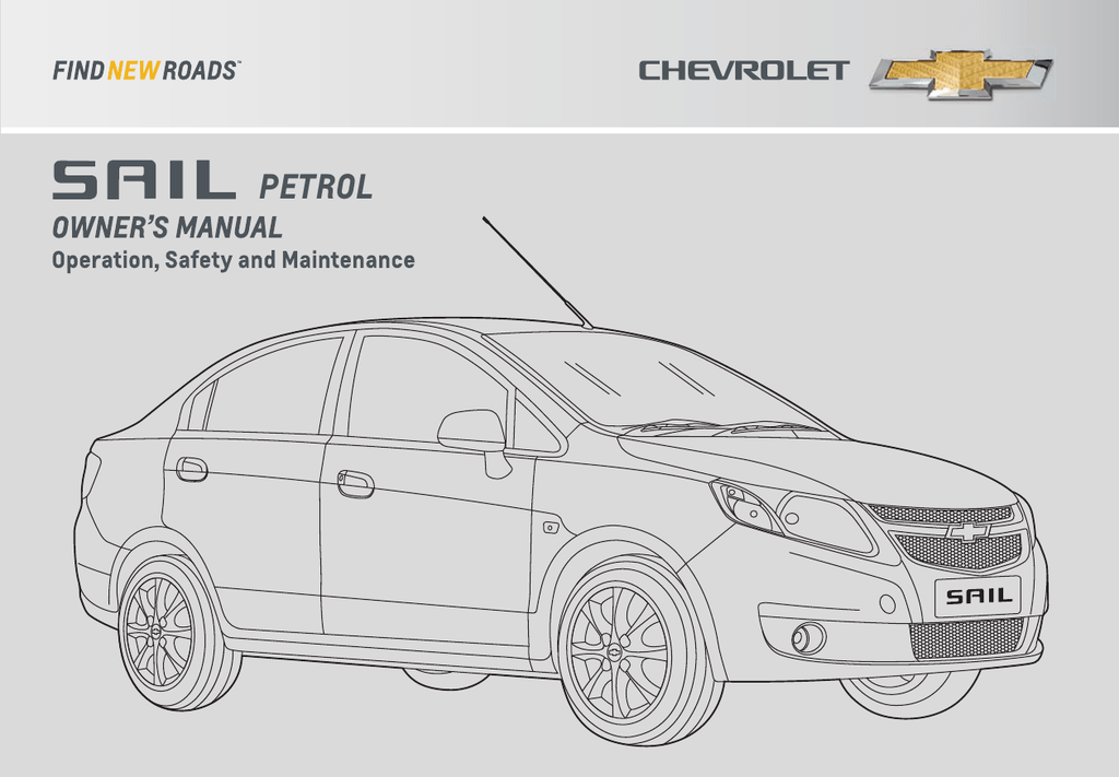 2014 CHEVROLET SAIL LEAFLET SHEET ENGLISCH ENGLISH INDIA 