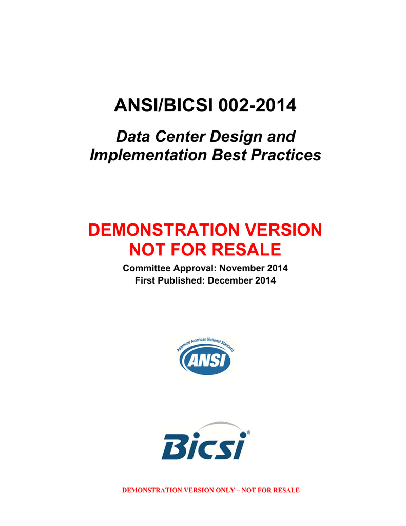 ANSI BICSI-002 PDF