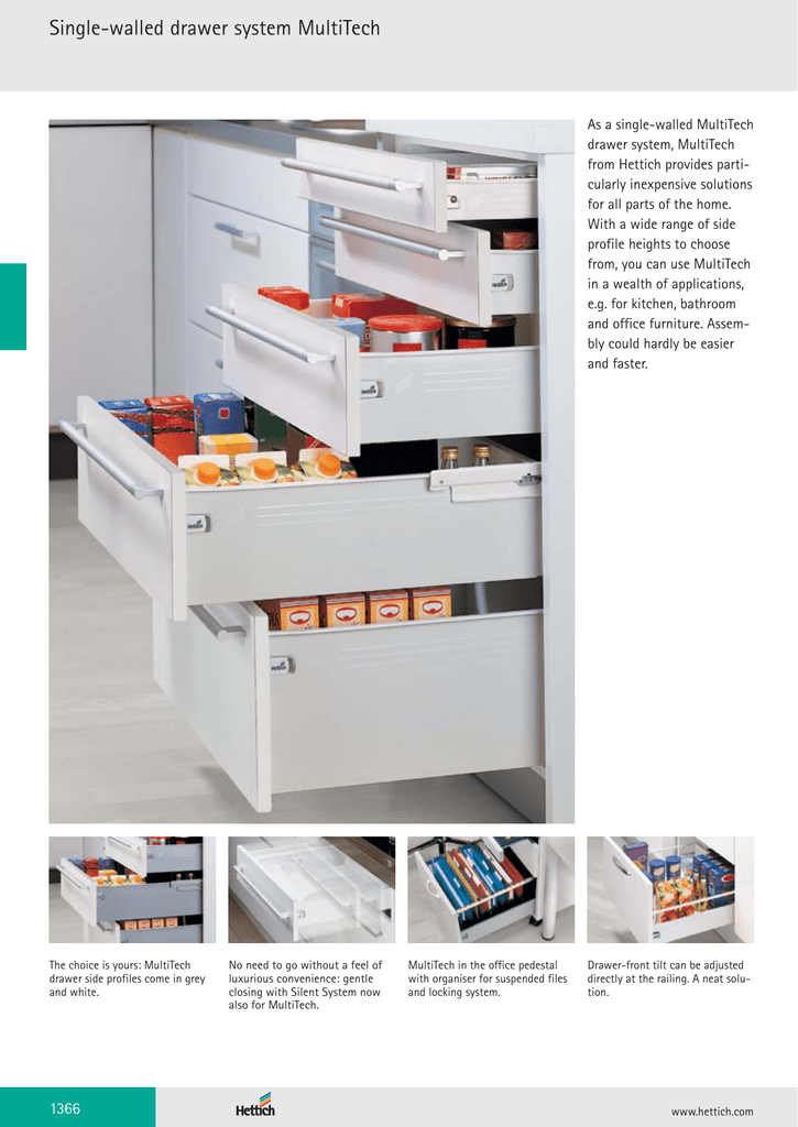 Single Walled Drawer Systems For Shop Fitting Manualzz Com