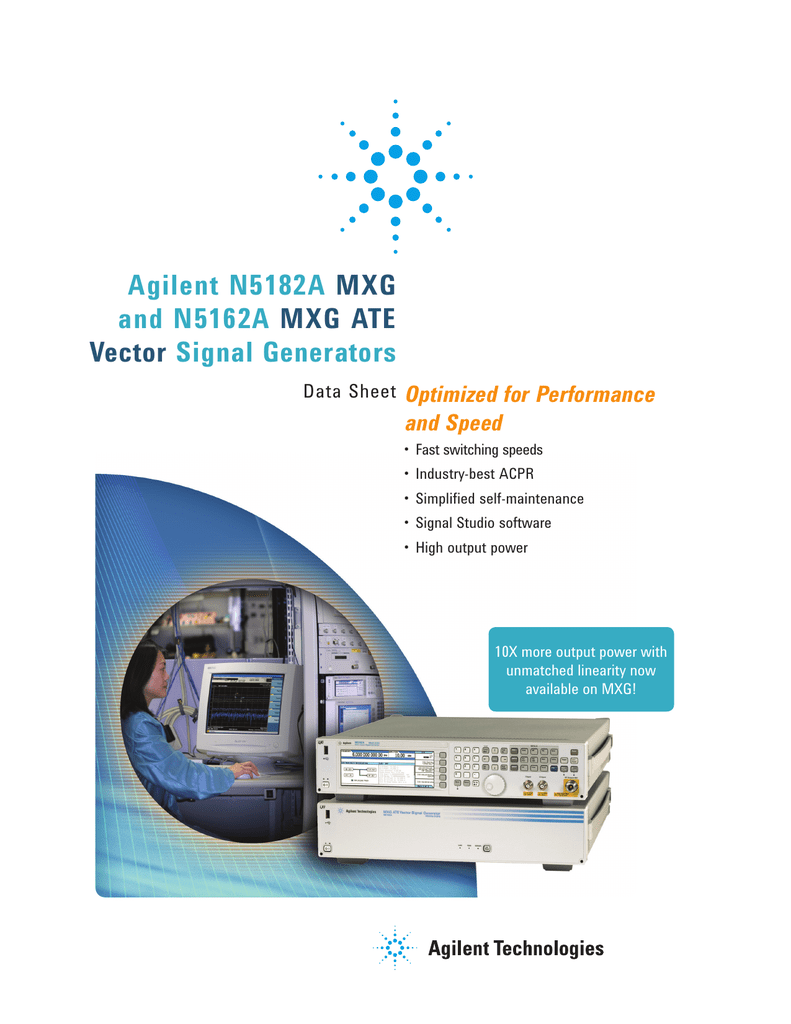 Agilent N5182A and N5162A Signal Generators | Manualzz