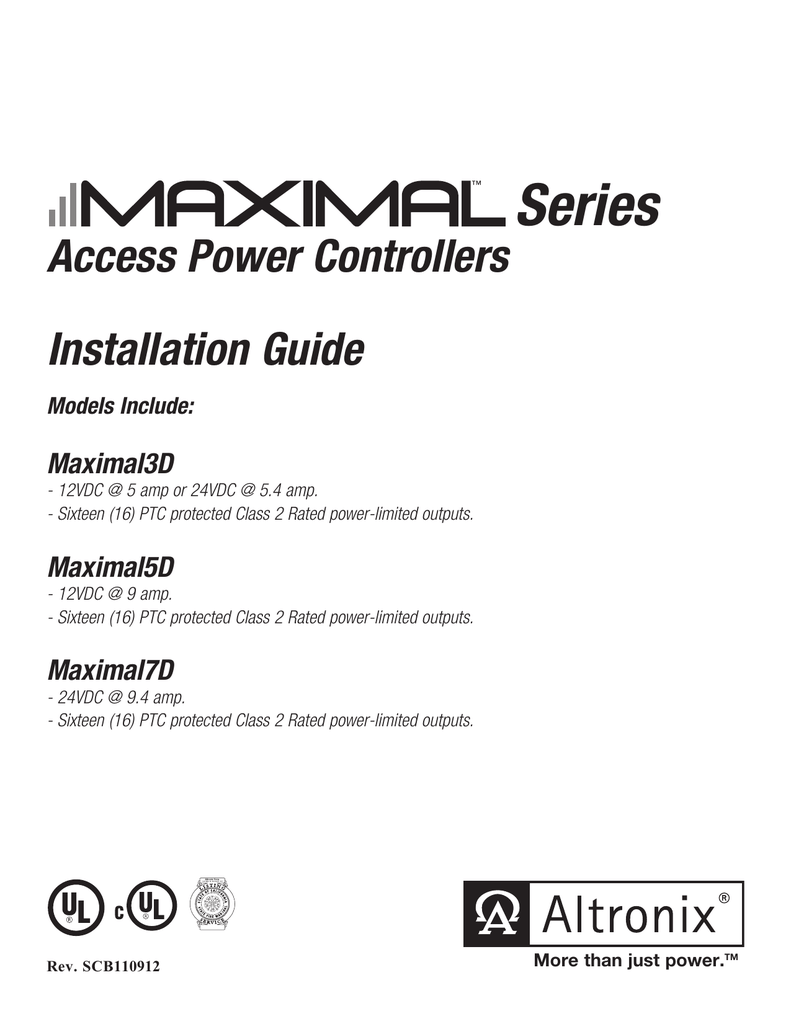 Series Access Power Controllers Installation Guide Manualzz