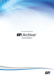 GFI MailArchiver Benutzerhandbuch
