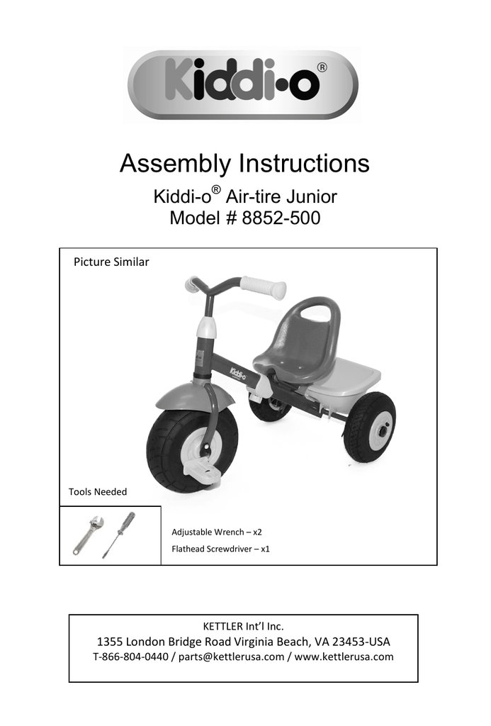 kiddi o trike 6 in 1