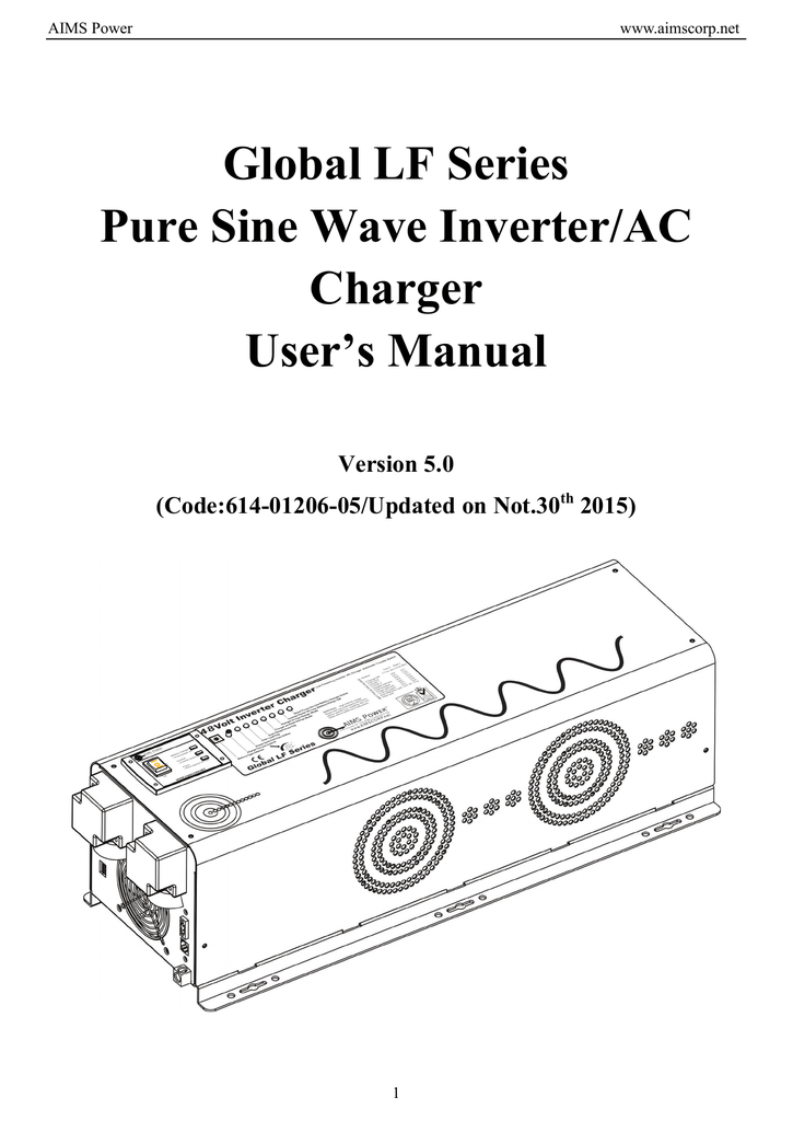 AIMS Power 3000 Watt Inverter Charger Manualzz