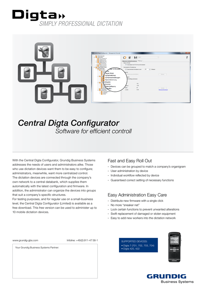 Datasheet Central Digta Configurator Manualzz