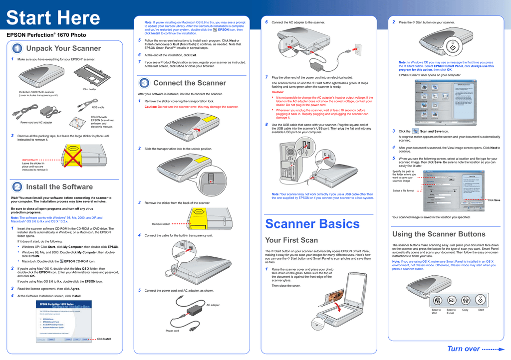 Схема сканера epson perfection