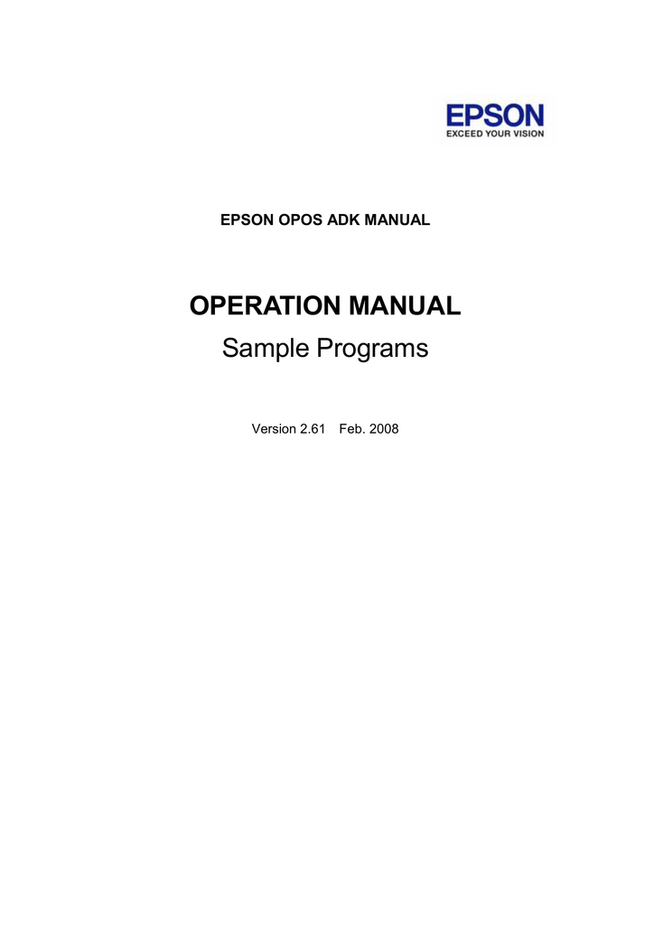 epson opos adk version 2.30 epson opos adk version 2.30