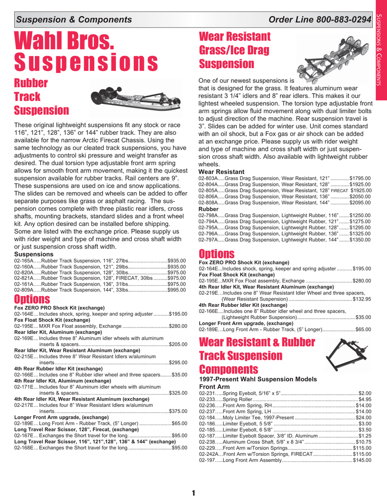 Ski Doo 583 Jetting Chart