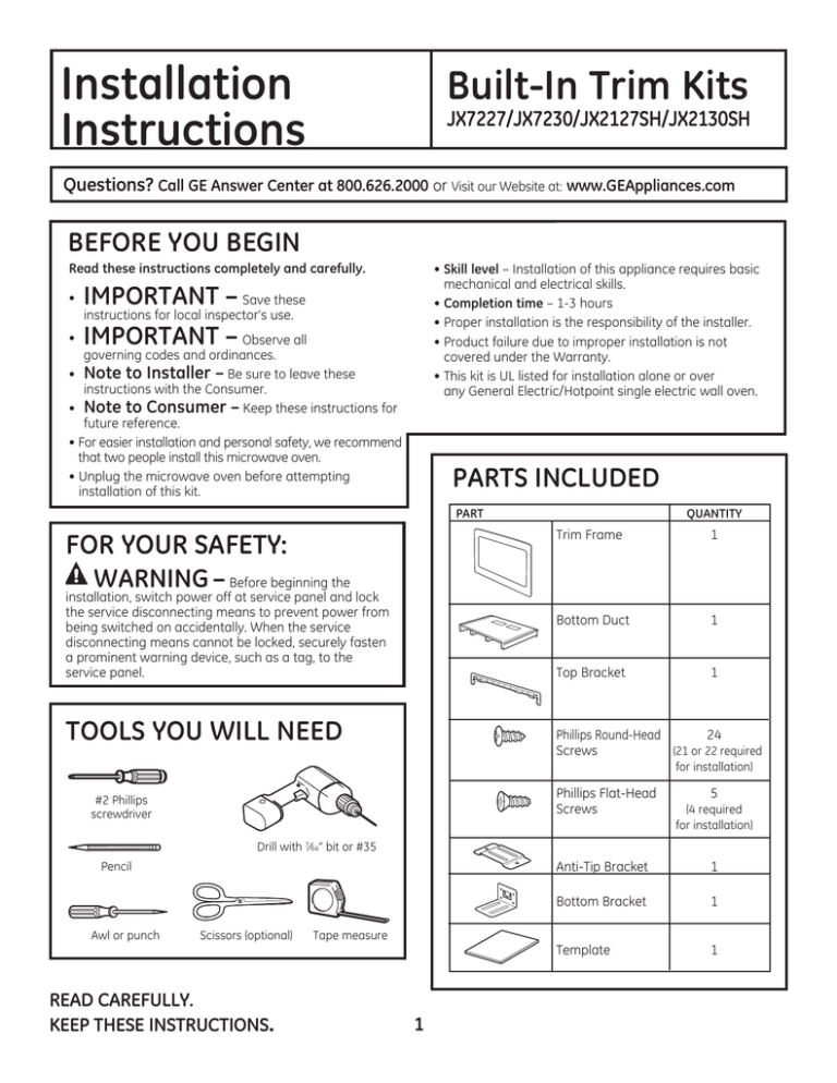 GE JX7230DLBB, JX7227DLBB, JX7227DLWW, JX7230DFBB, JX7227SLSS Guía de